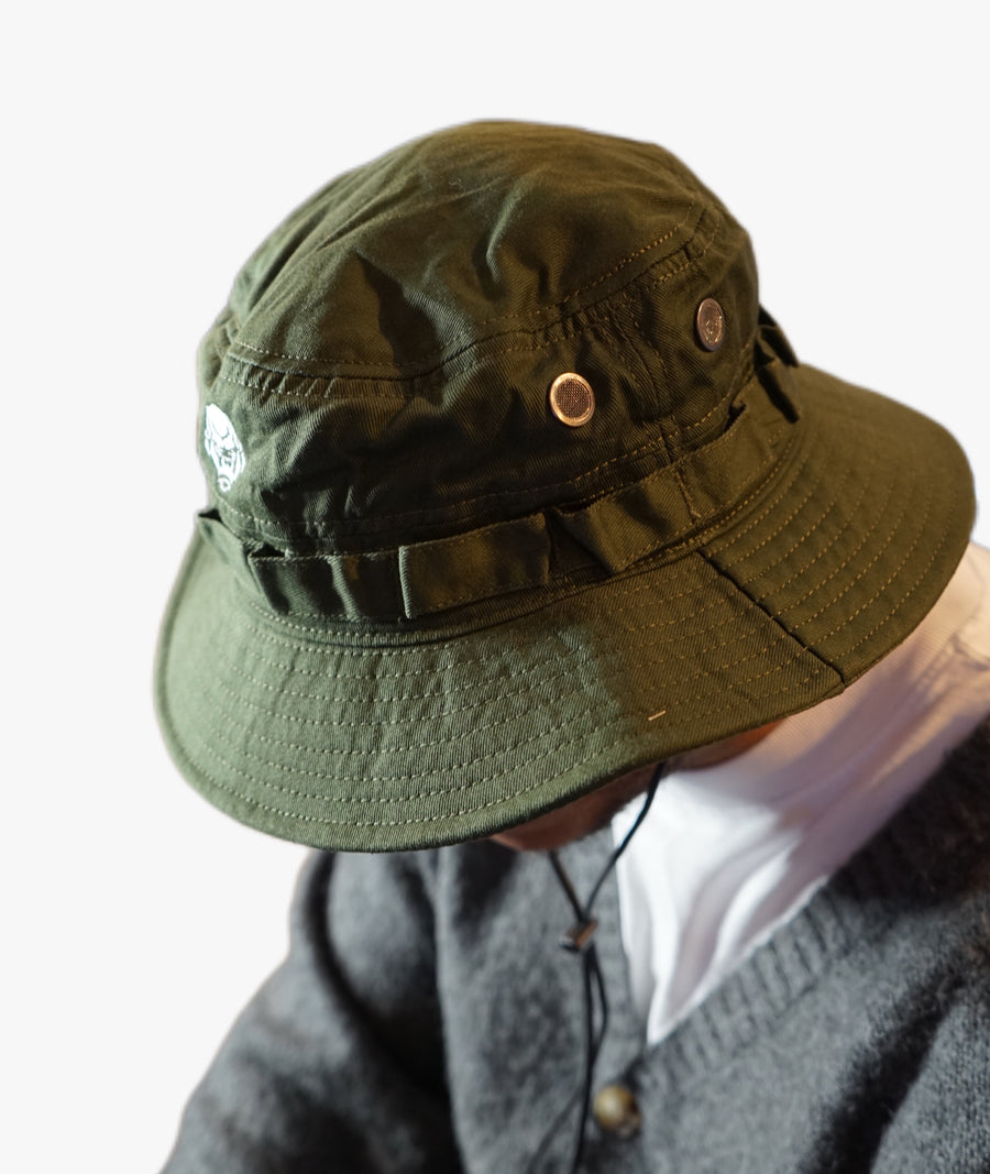 GREEN FISHERMAN'S HAT