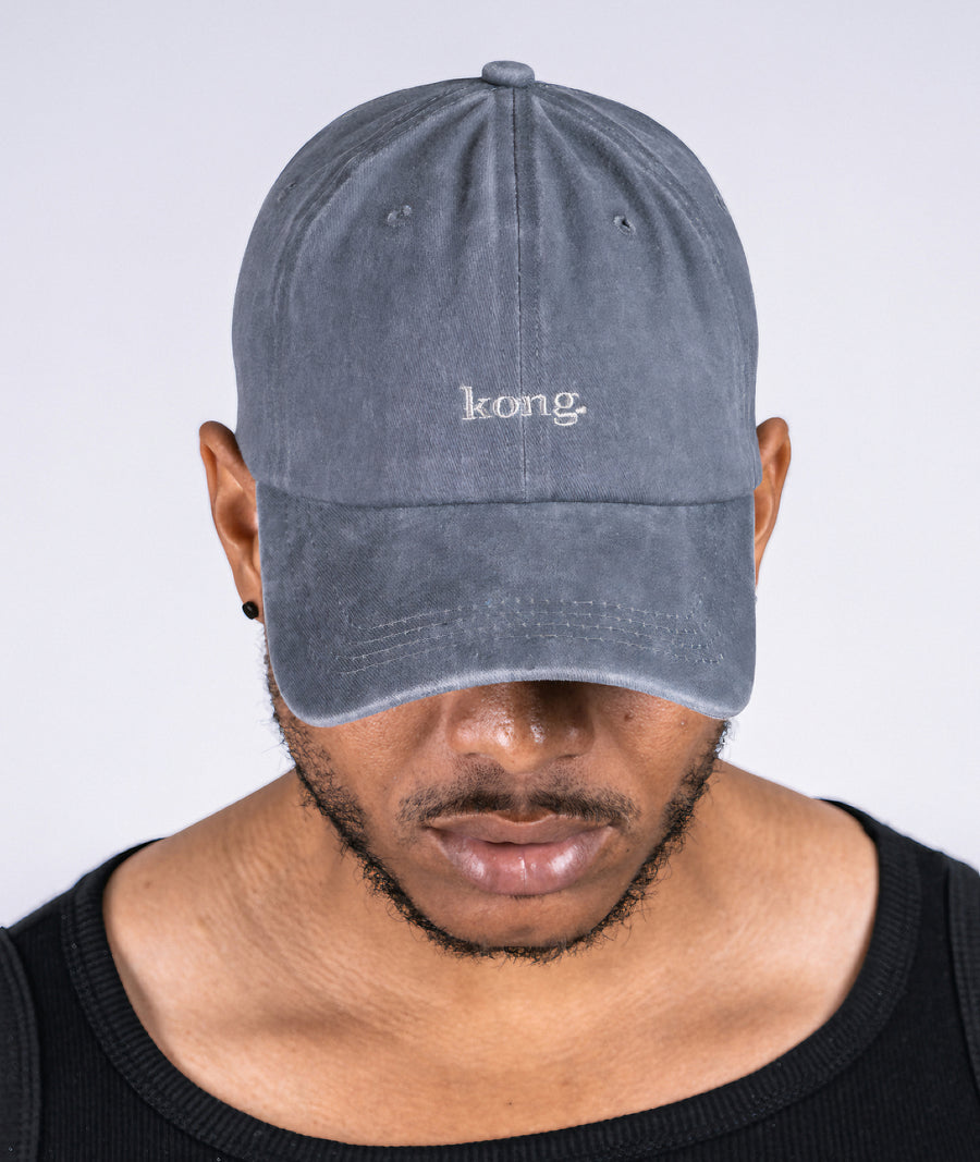 GRAY DENIM CAP