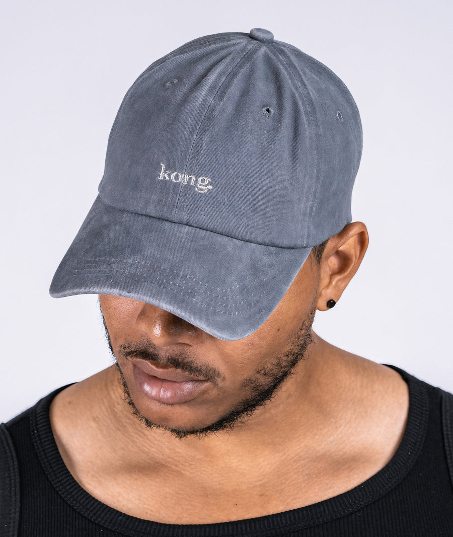 GRAY DENIM CAP