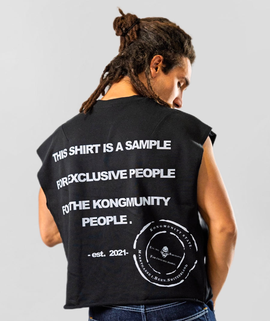 SAMPLE CROP-sleeveless