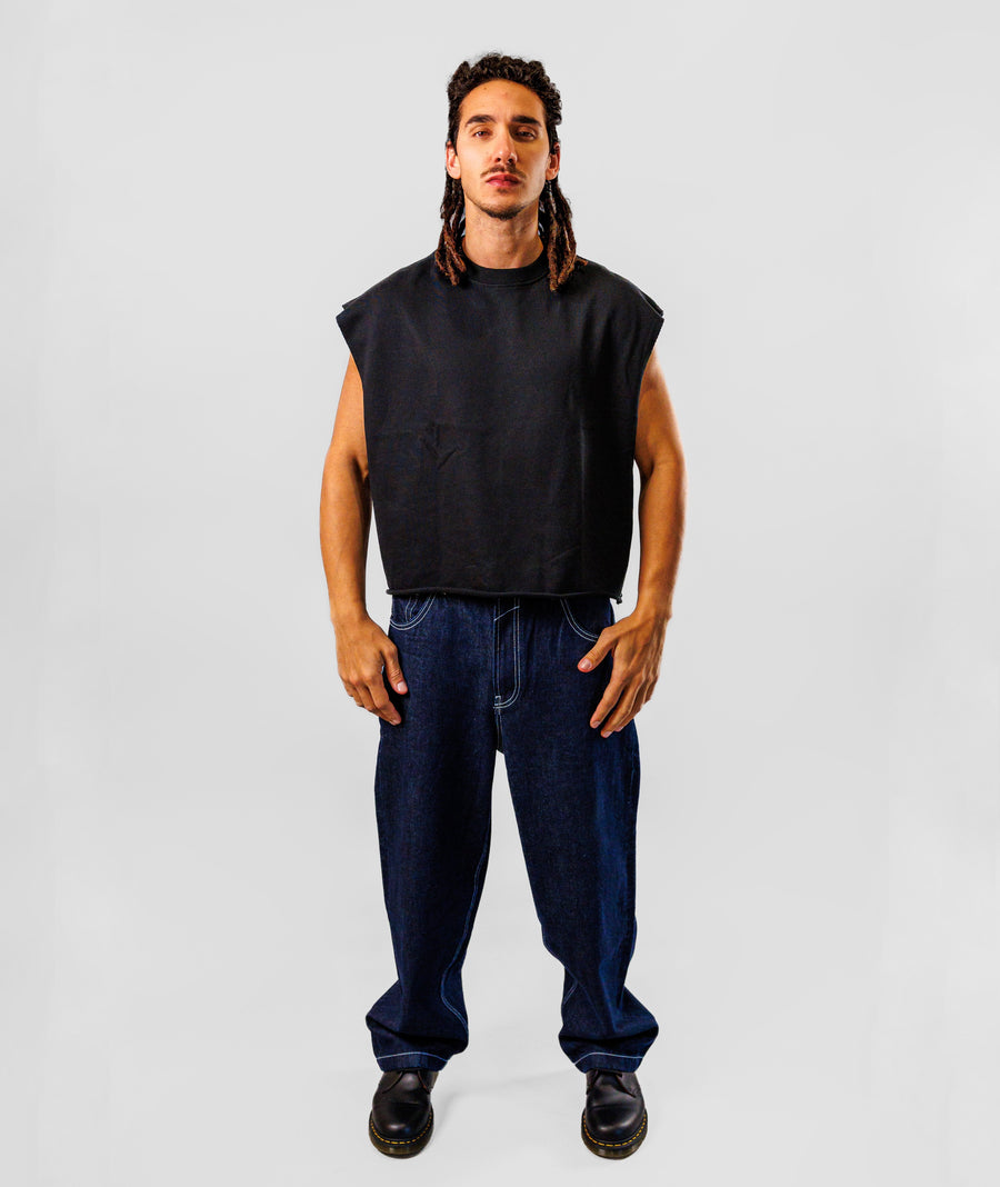 SAMPLE CROP-sleeveless