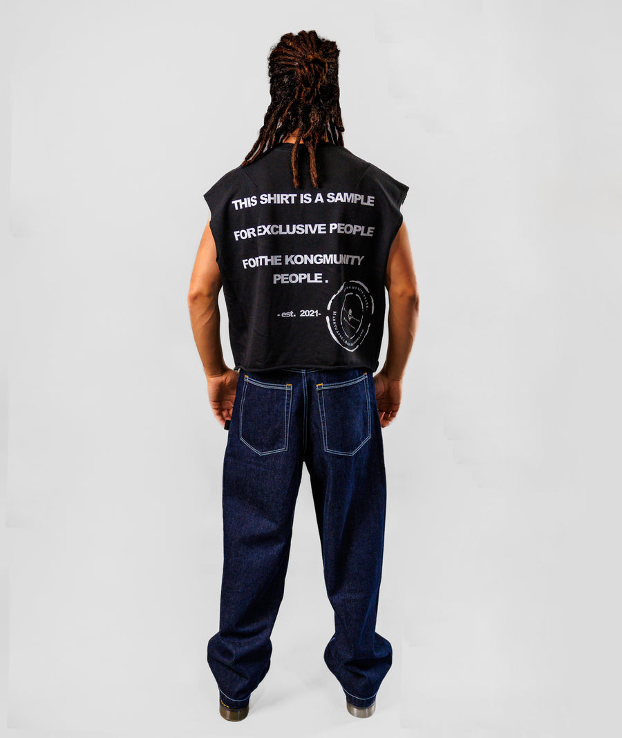 SAMPLE CROP-sleeveless