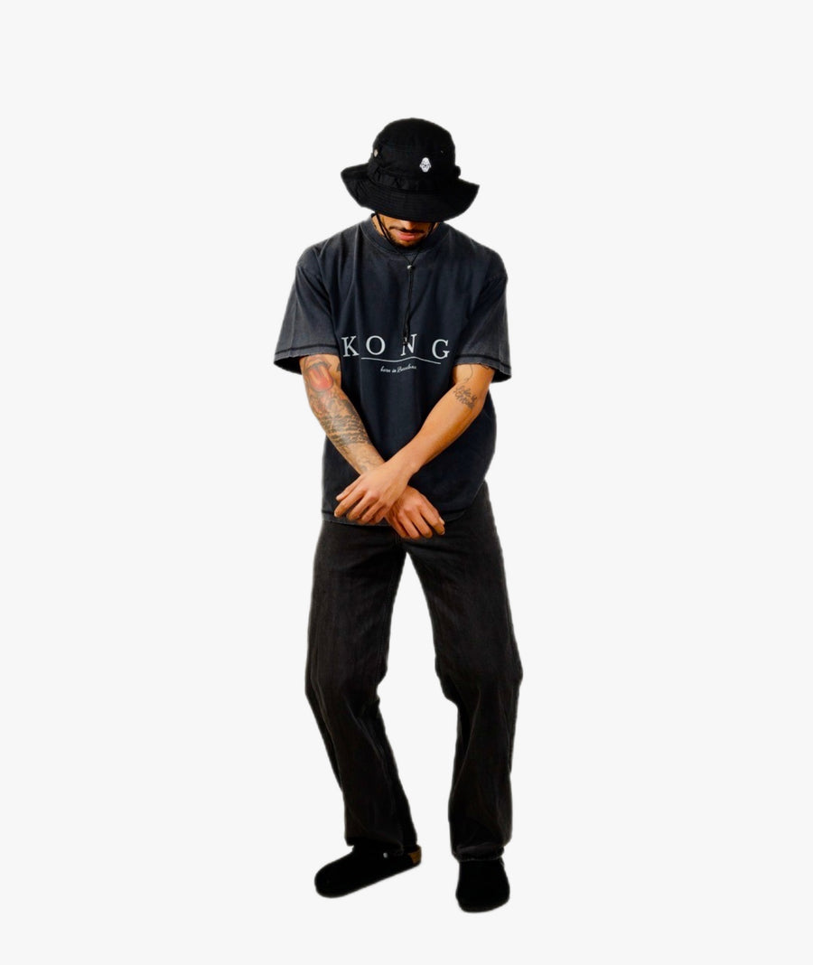 BLACK FISHERMAN'S HAT