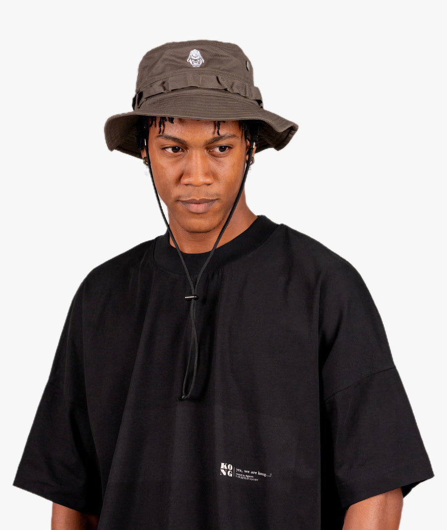 BROWN FISHERMAN'S HAT