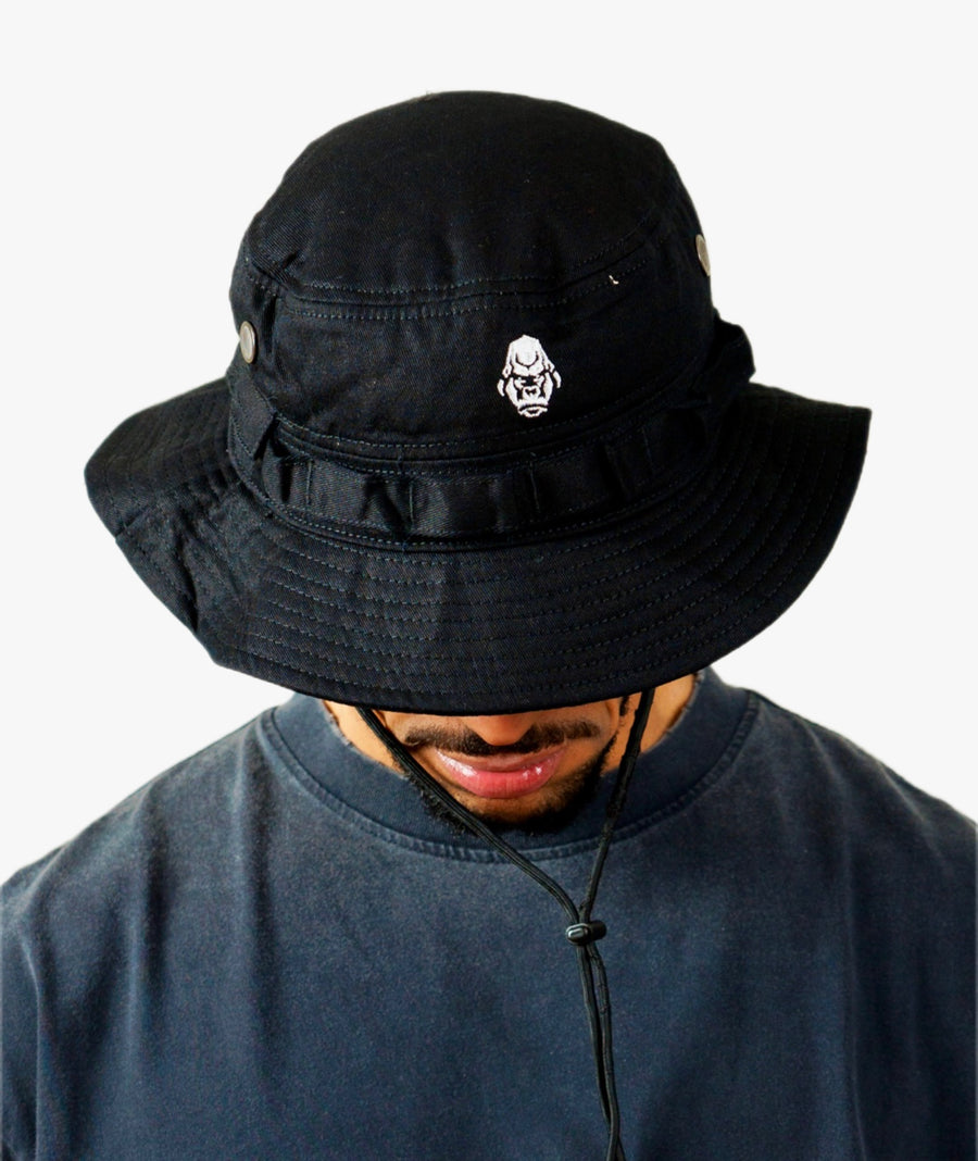 BLACK FISHERMAN'S HAT