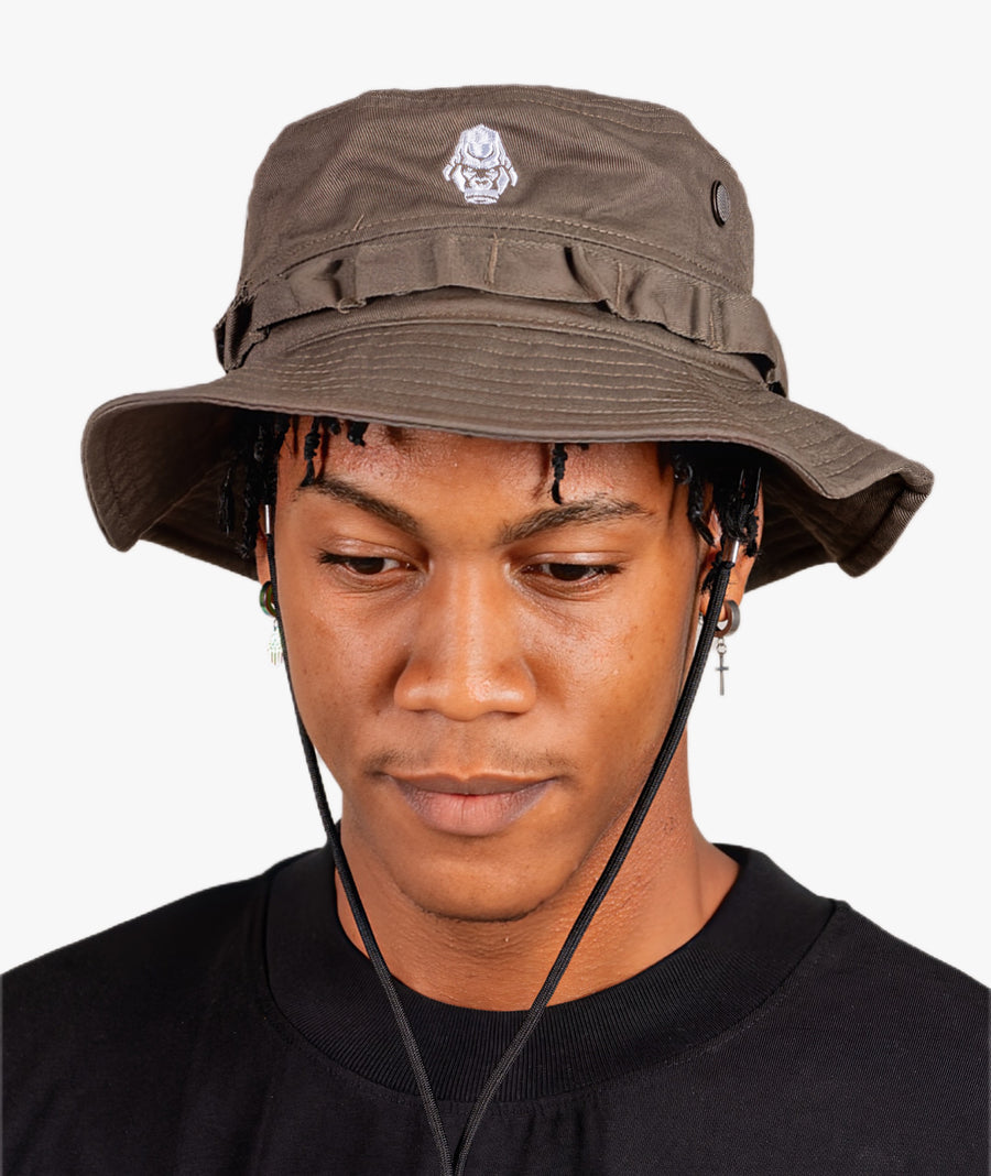 BROWN FISHERMAN'S HAT